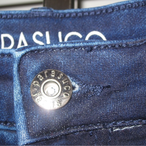 Parasuco skinny leg jeans in a dark denim. Lots of stretch for a fitted look. - Picture 7 of 12